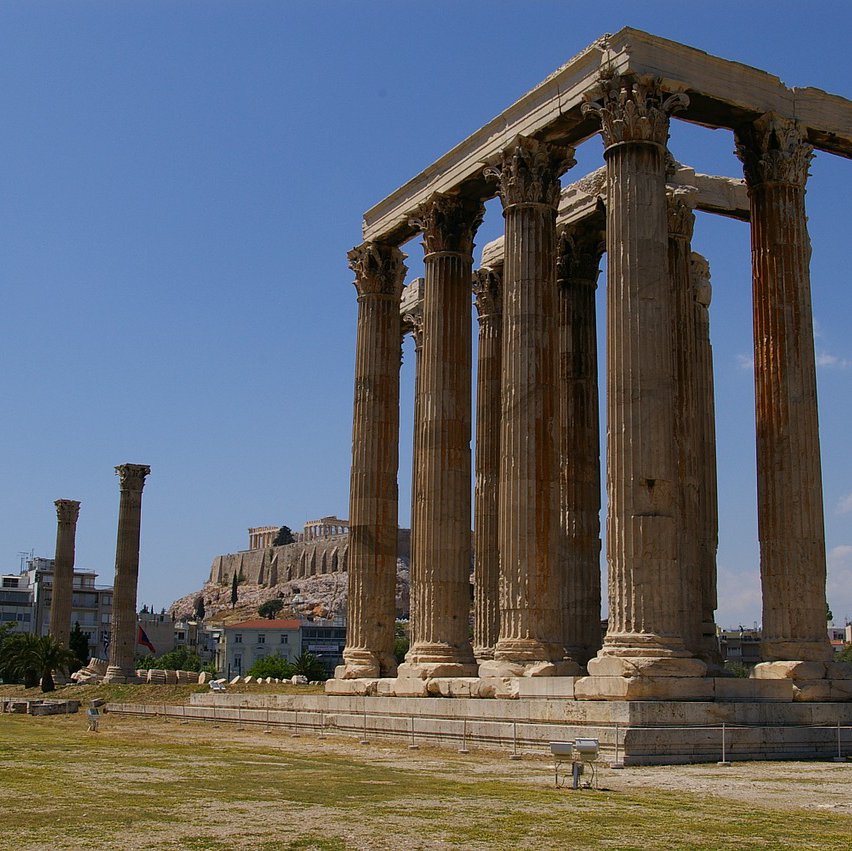 Temple Of Olympian Zeus, Athens