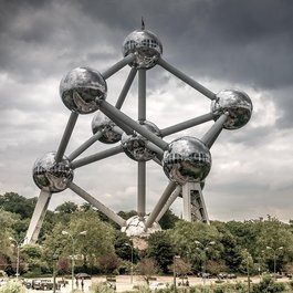 Atomium, Brussels Photo #2 by superdirk from pixabay