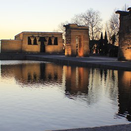 Temple Of Debod, Madrid Photo #1 by mivservices from pixabay